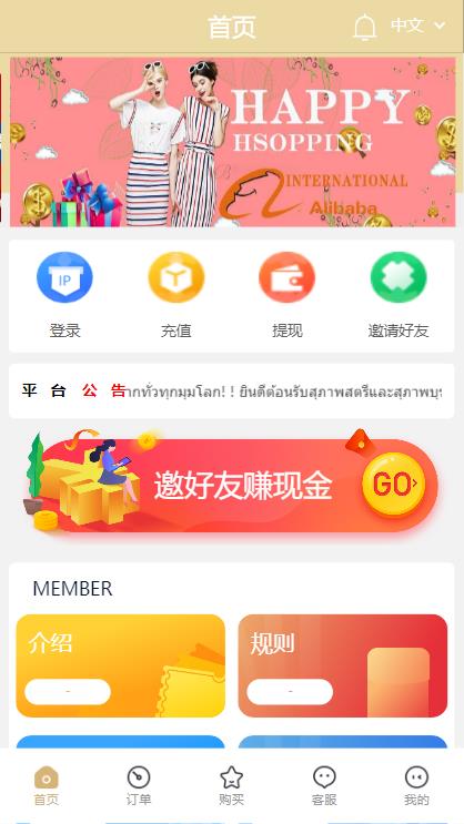 9国语言多语种刷单抢单php源码搭建可打包APP